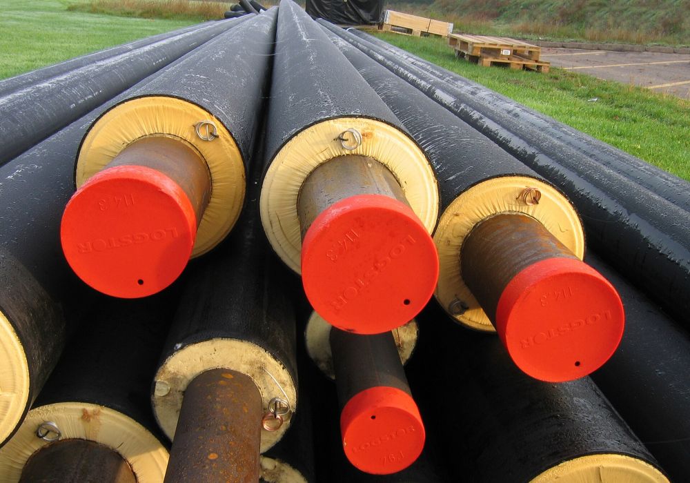 PUF Pipe Sections – industrial insulation product supplied by Calcutta Asbestos Co., Raipur